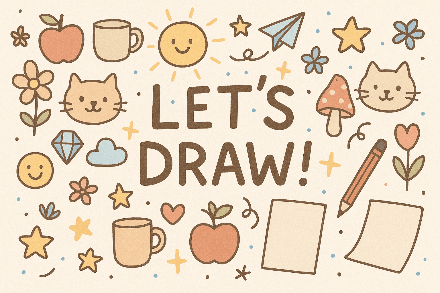 Get Started with Drawing: 200 Simple and Fun Prompts for Beginners